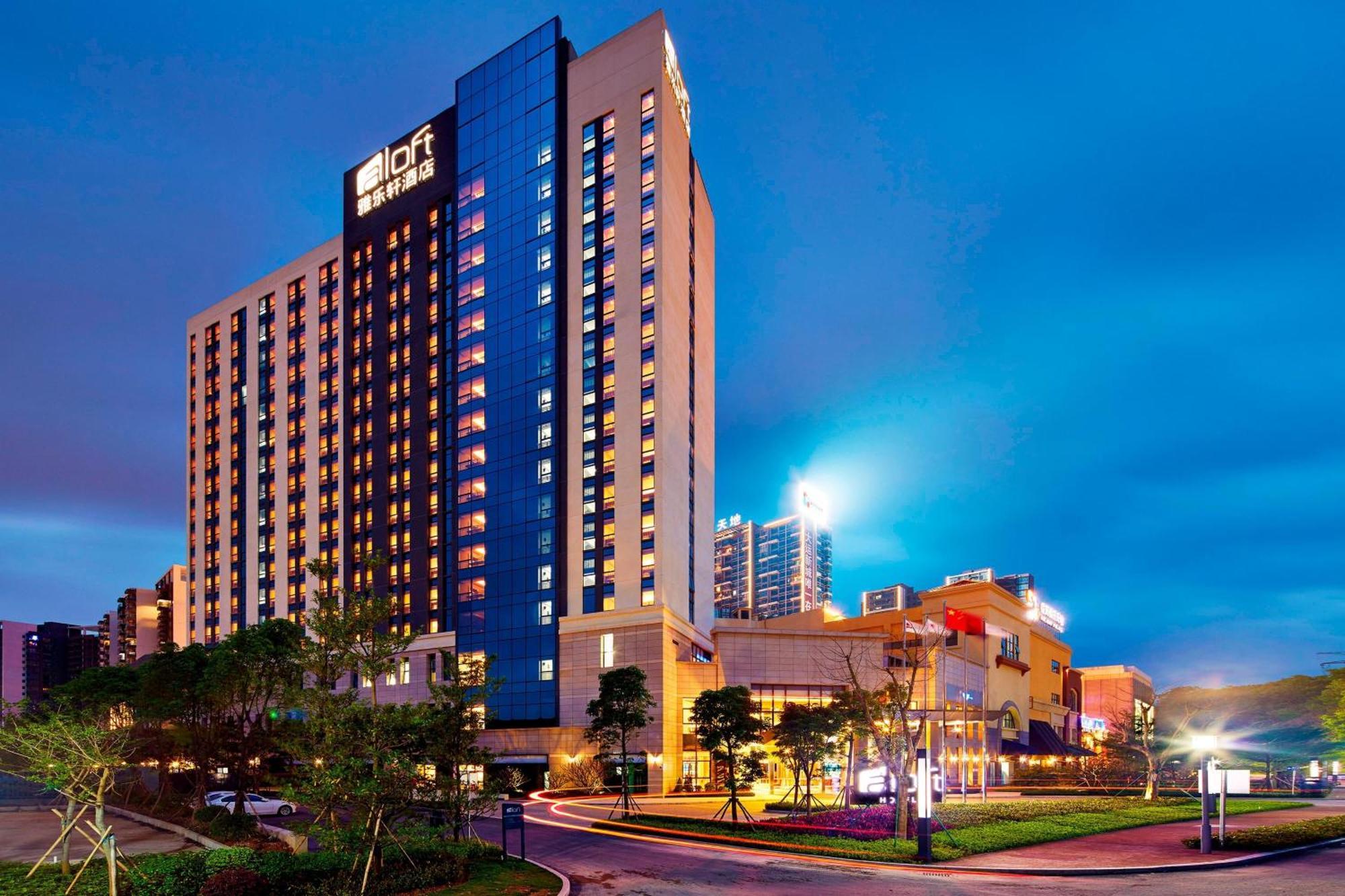 Aloft Dynamic Town Hotel Thẩm Quyến Ngoại thất bức ảnh