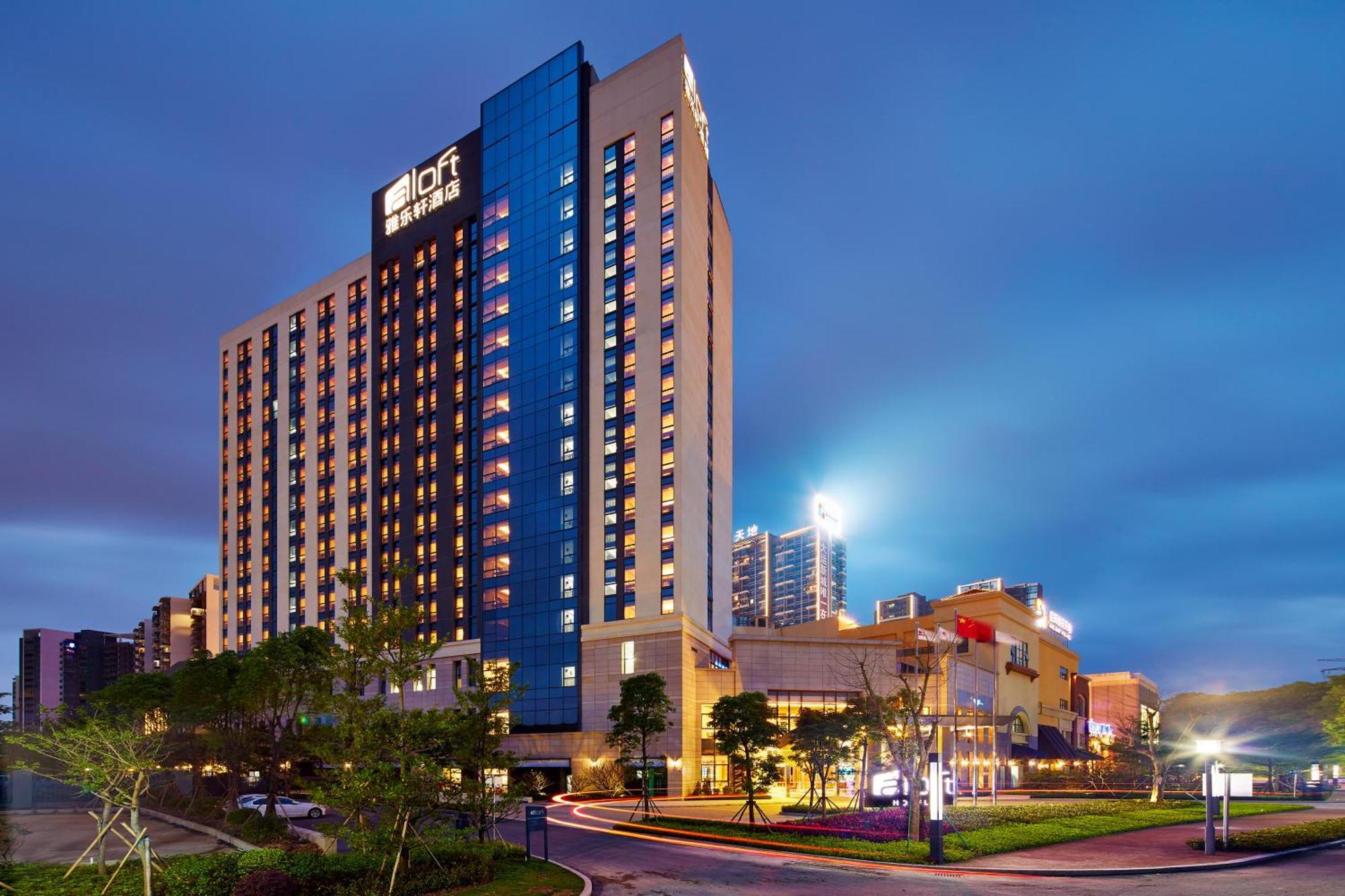 Aloft Dynamic Town Hotel Thẩm Quyến Ngoại thất bức ảnh